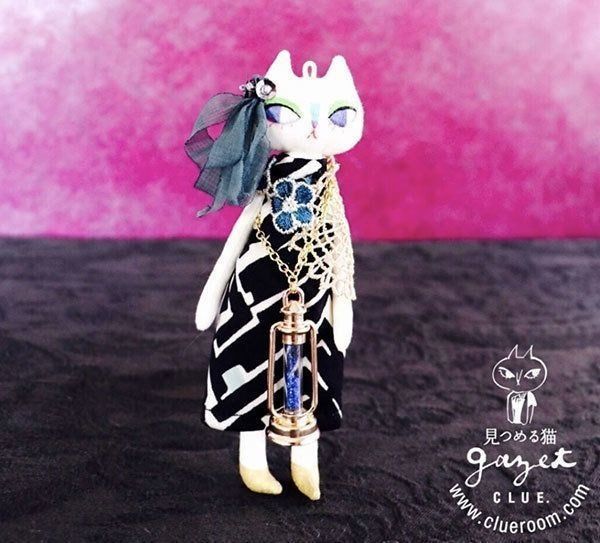 吸い込まれそうな瞳に魅せられて 猫好き作者が創る人形が素敵♡｜ね