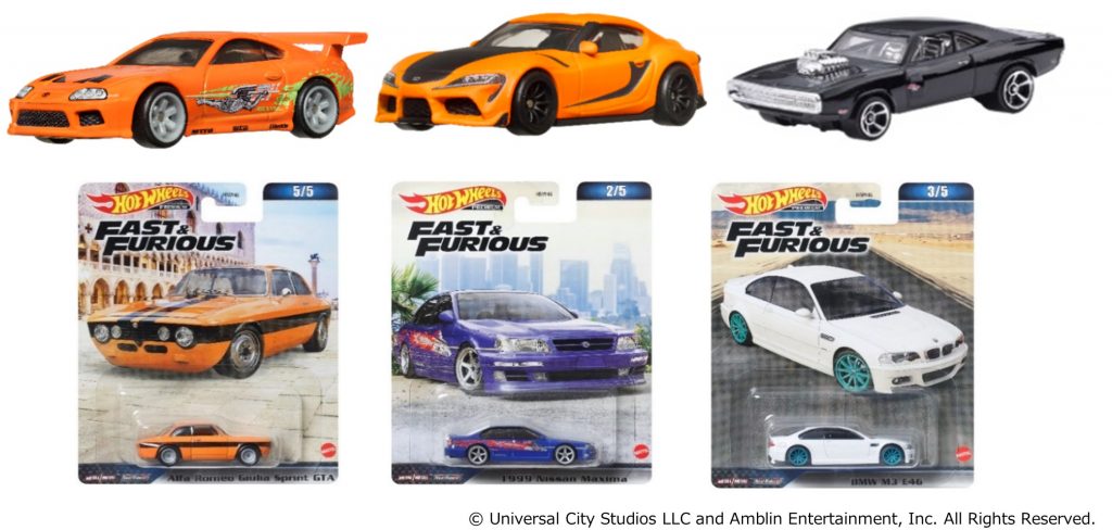 映画「ワイルド・スピード」シリーズの劇中車を再現！ホットウィール