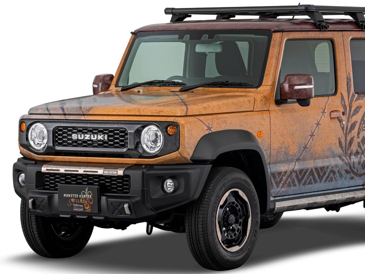 ジムニーノマド」がモンハン仕様に！スズキが冒険心くすぐるコラボ
