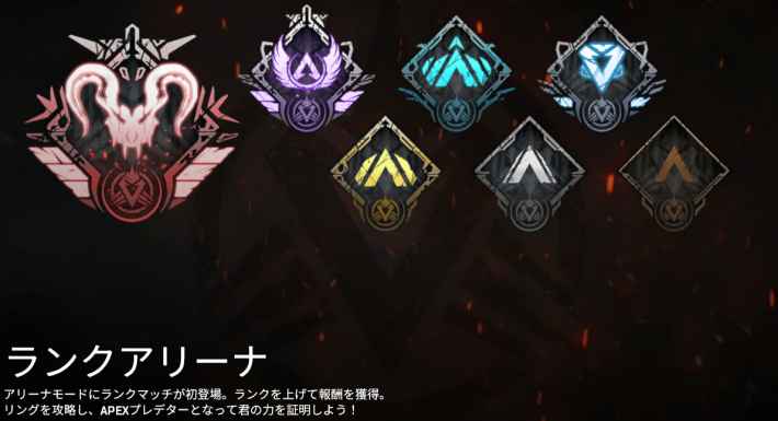Apex】アリーナのランクとバッジまとめ【エーペックス】 - ゲームウィズ