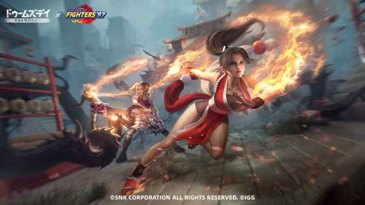 格ゲー界を代表するヒロイン「不知火舞」が登場！『ドゥームズデイ