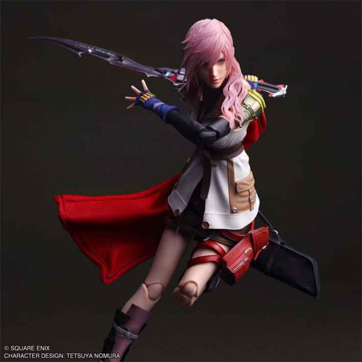 FINAL FANTASY XIII』「ライトニング」フィギュアが「PLAY ARTS真