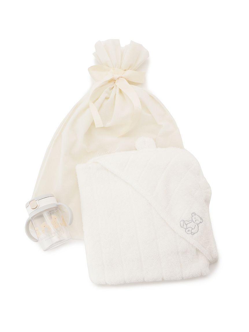 ラッピング済み】【BABY】タオルブランケット&ストローマグSET