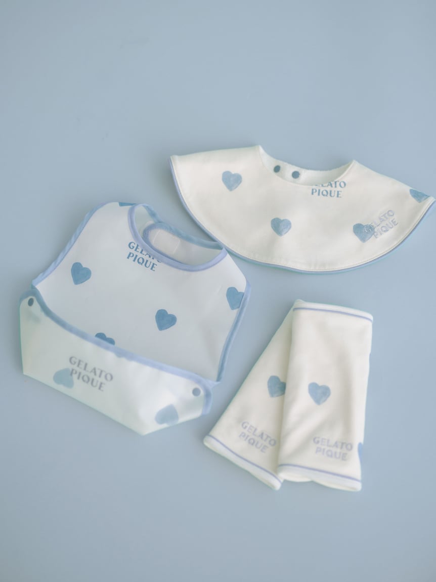 BABY】ハート柄スタイ(スタイ)｜ルームウェア・パジャマ通販の