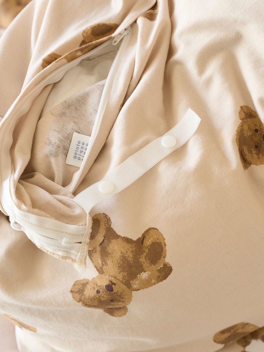 Sleep】ベア柄3点セット（シングル）(寝具セット)｜ルームウェア