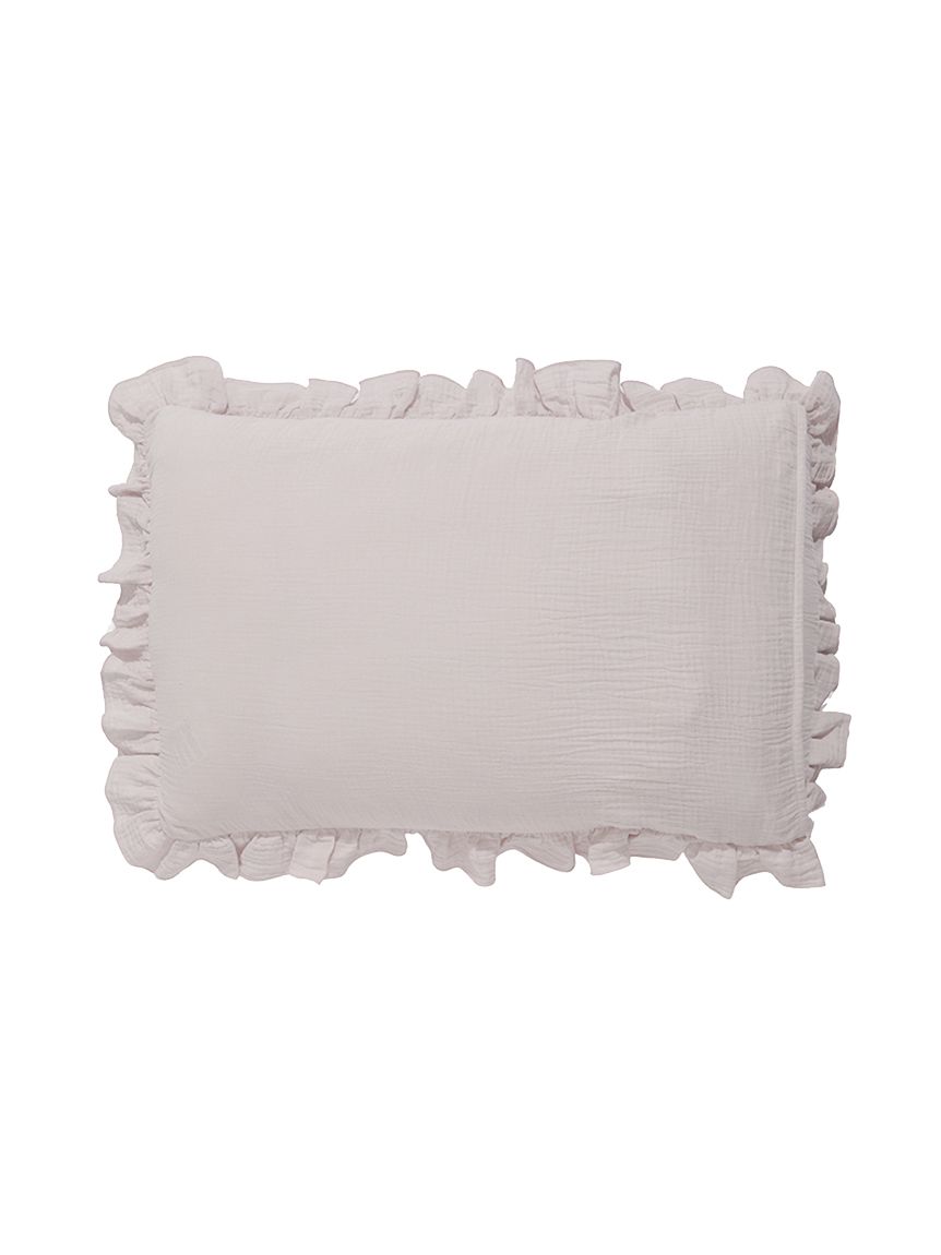 Sleep】ダブルガーゼフリル2点セット（セミダブル）(寝具セット