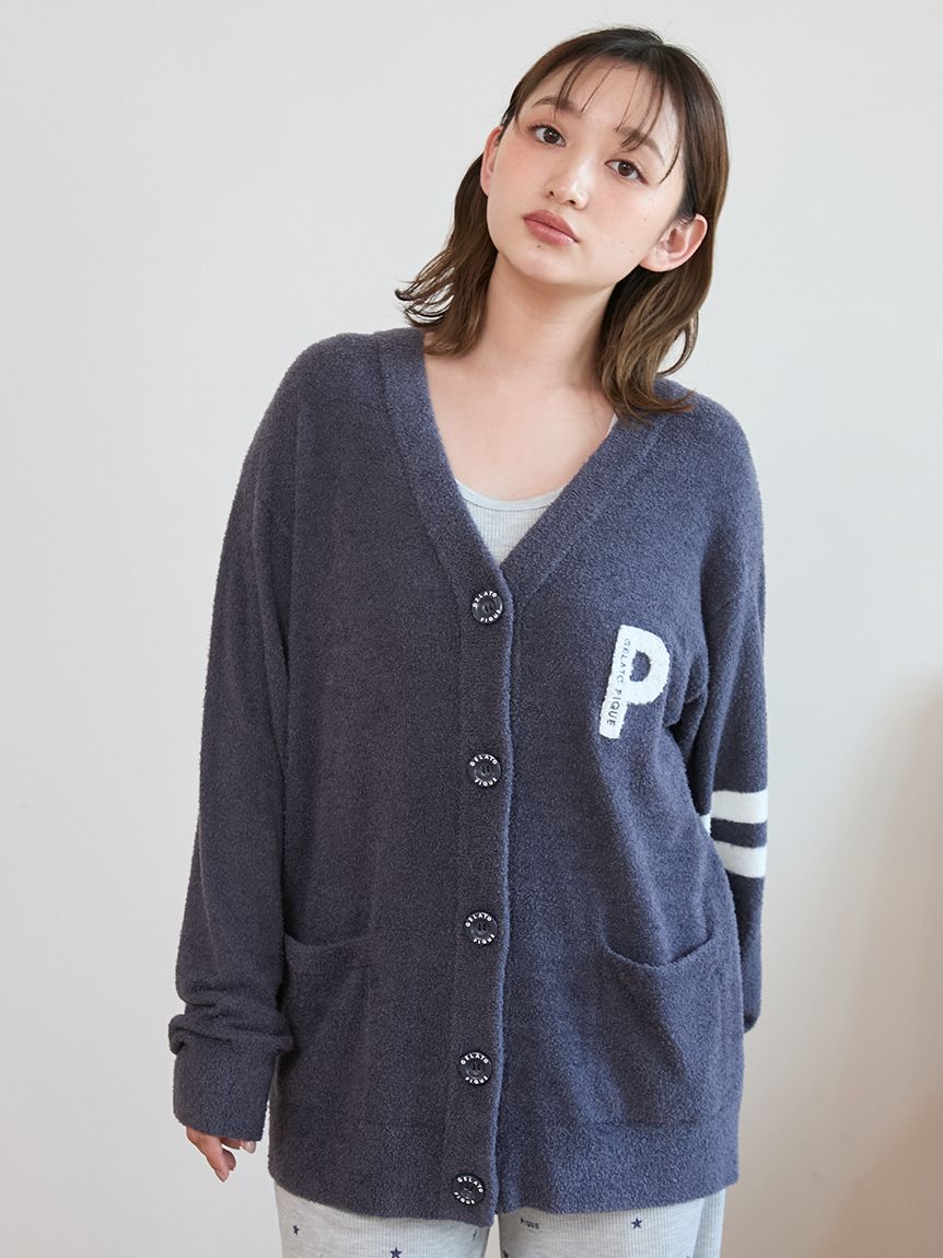 ラインカーディガン(カーディガン・ガウン)｜ルームウェア・パジャマ