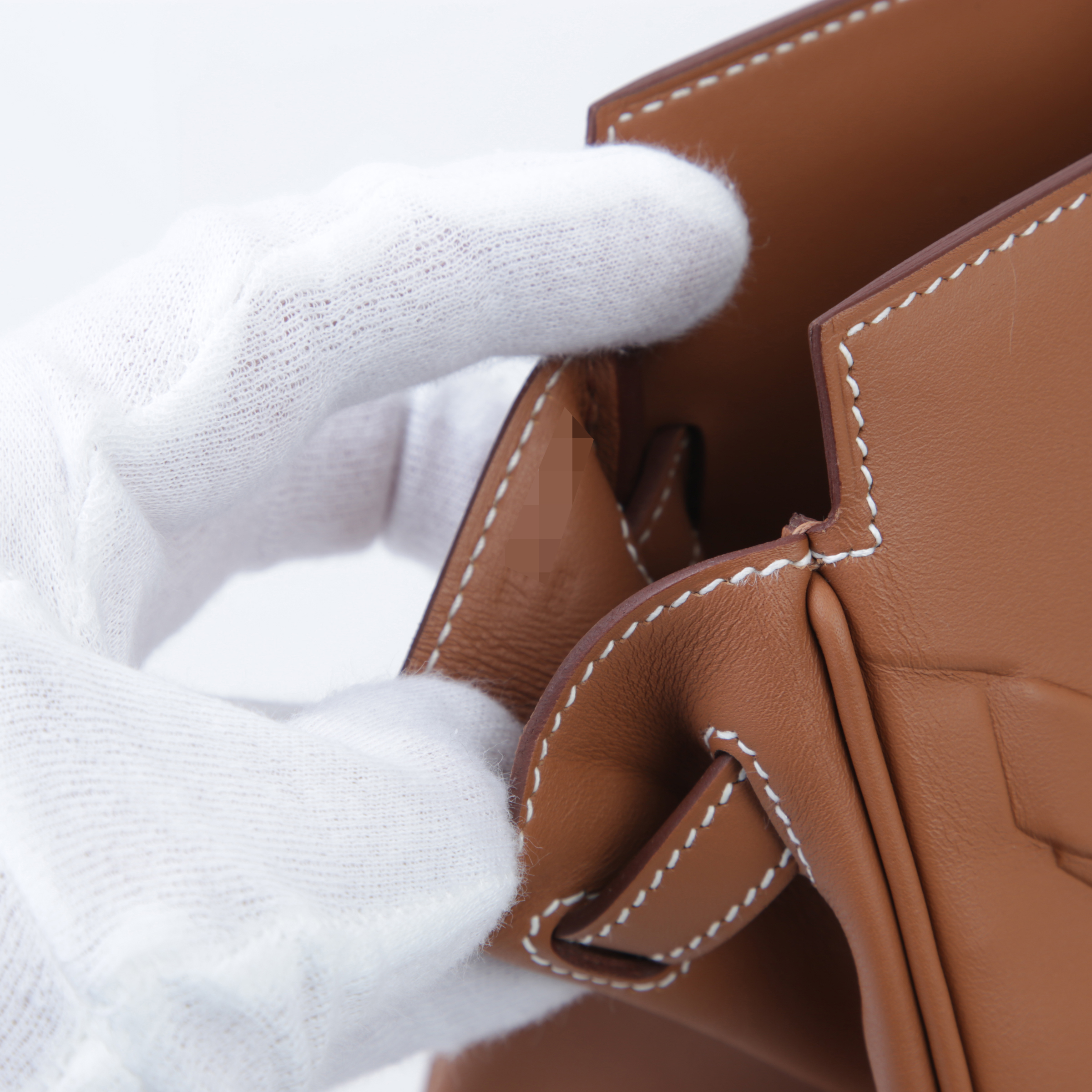 Brand New ( Rank N ) HERMÈS Birkin 25 Shadow Gold (37) Swift