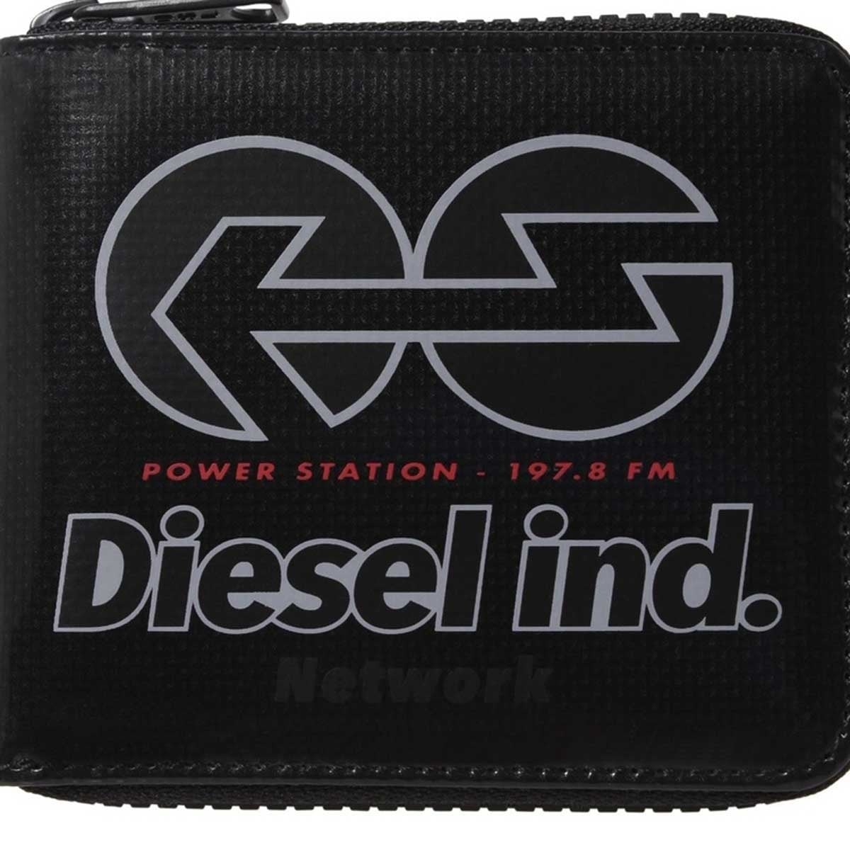 ディーゼル DIESEL 二つ折り財布 X08996 P4635 T8013 HIRESH XS ZIPPI