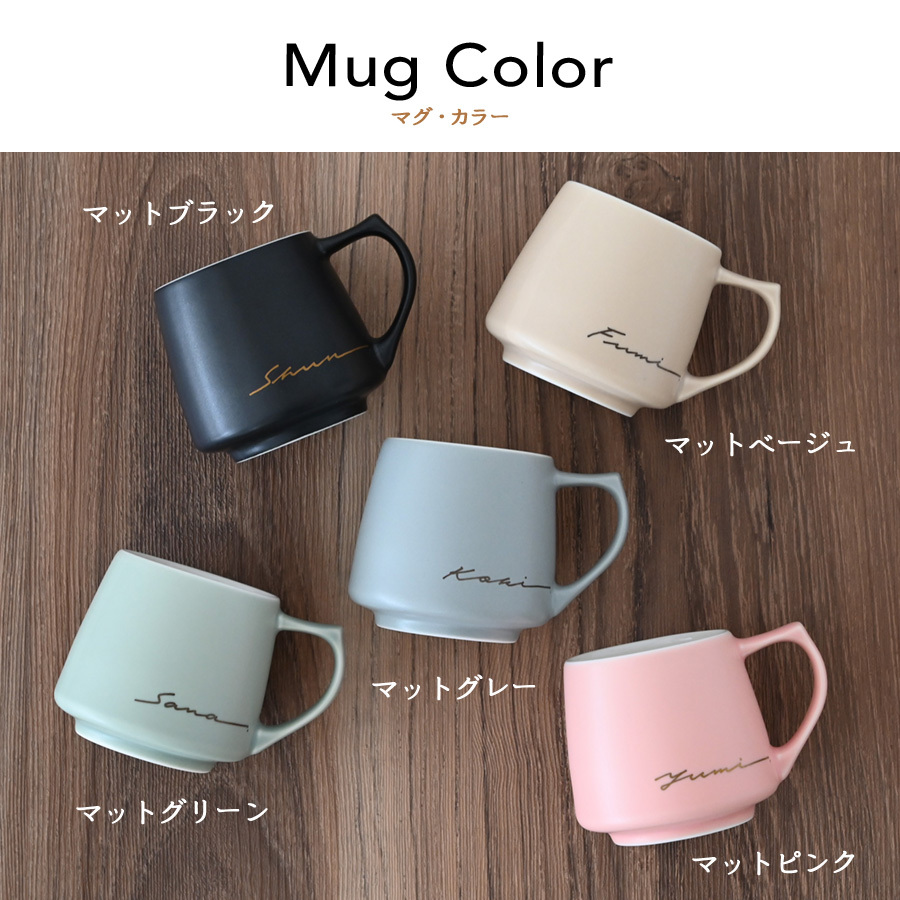 名入れマグカップとオリジナルドリップコーヒーのギフトセット