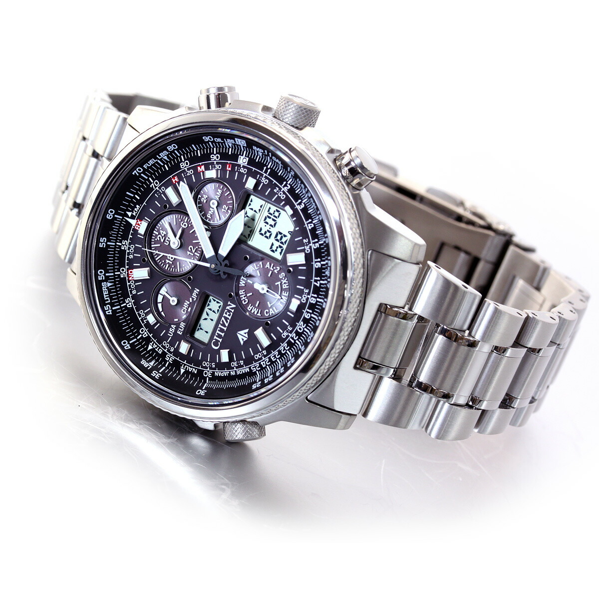 シチズン プロマスター エコドライブ 電波時計 スカイ メンズ CITIZEN