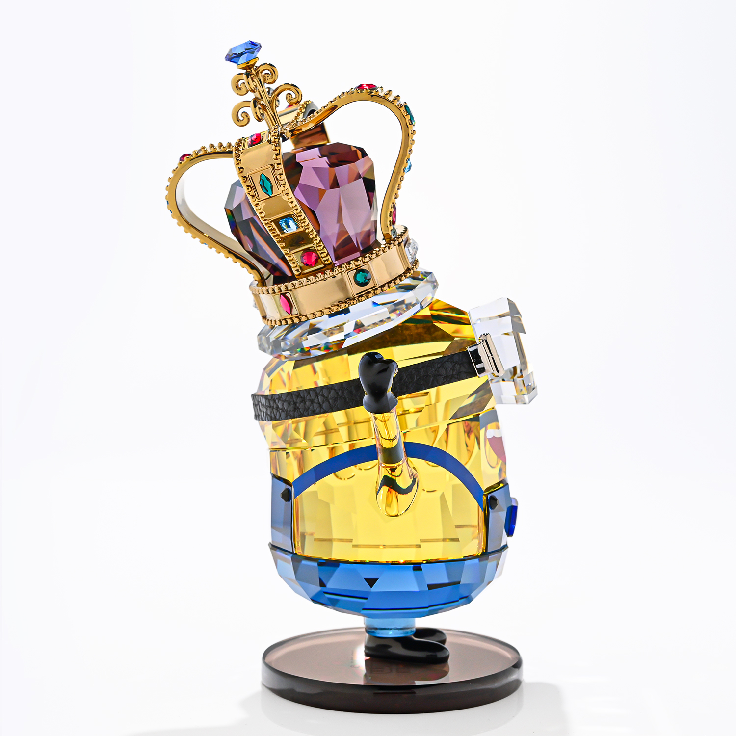 スワロフスキー フィギュア ミニオンズ キング ボブ クリスタル