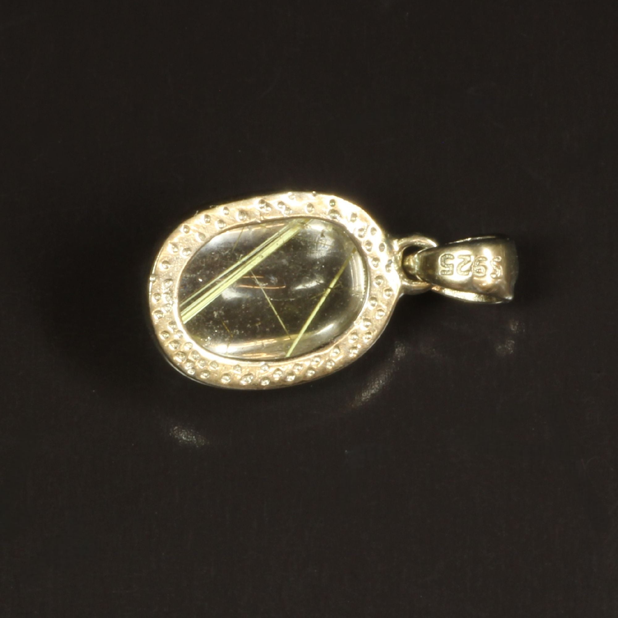 美しすぎるレインボークォーツ］一点物 ゴールドルチル クォーツ