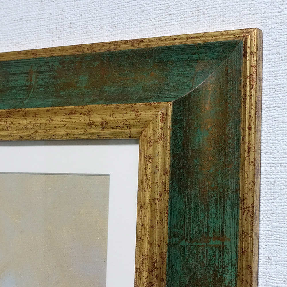 イタリア製 アートフレーム ヨーロッパ 大人気 幸せを呼ぶ 黄色の花