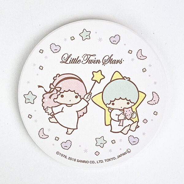 サンリオ リトルツインスターズ スタードリーム 陶製吸水コースター