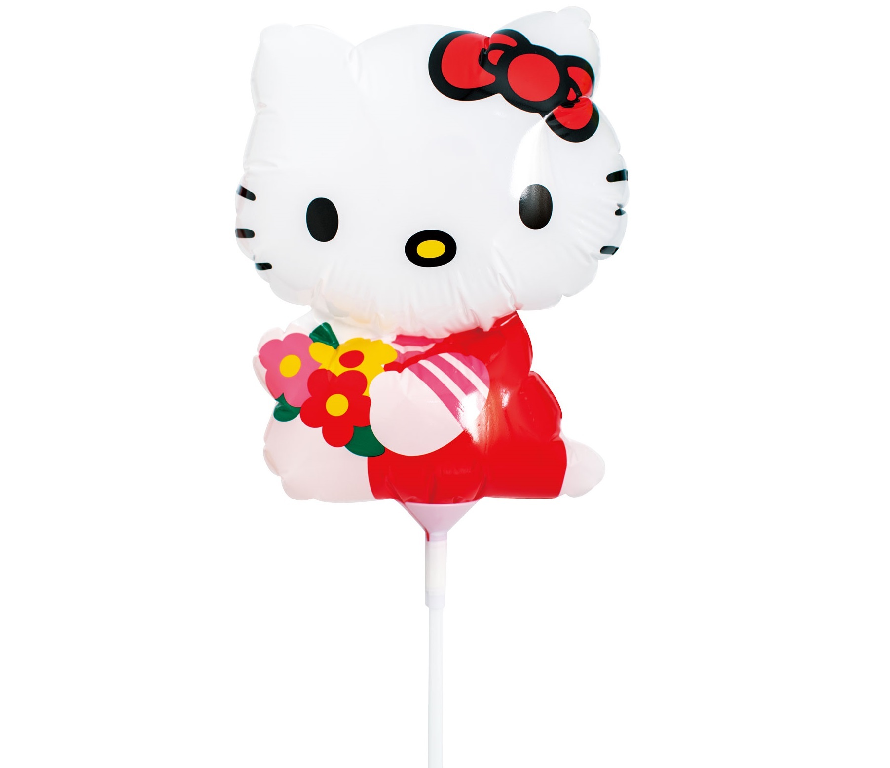 バルーン キティフラワーブーケ スティックバルーン パーティー