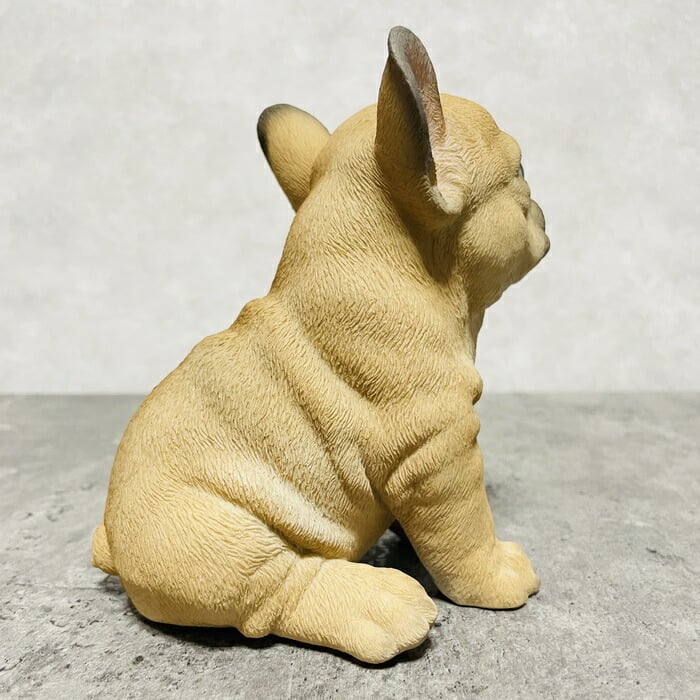 かわいい 犬 置物 フレンチ・ブルドッグ 見つめるイヌ おしゃれ