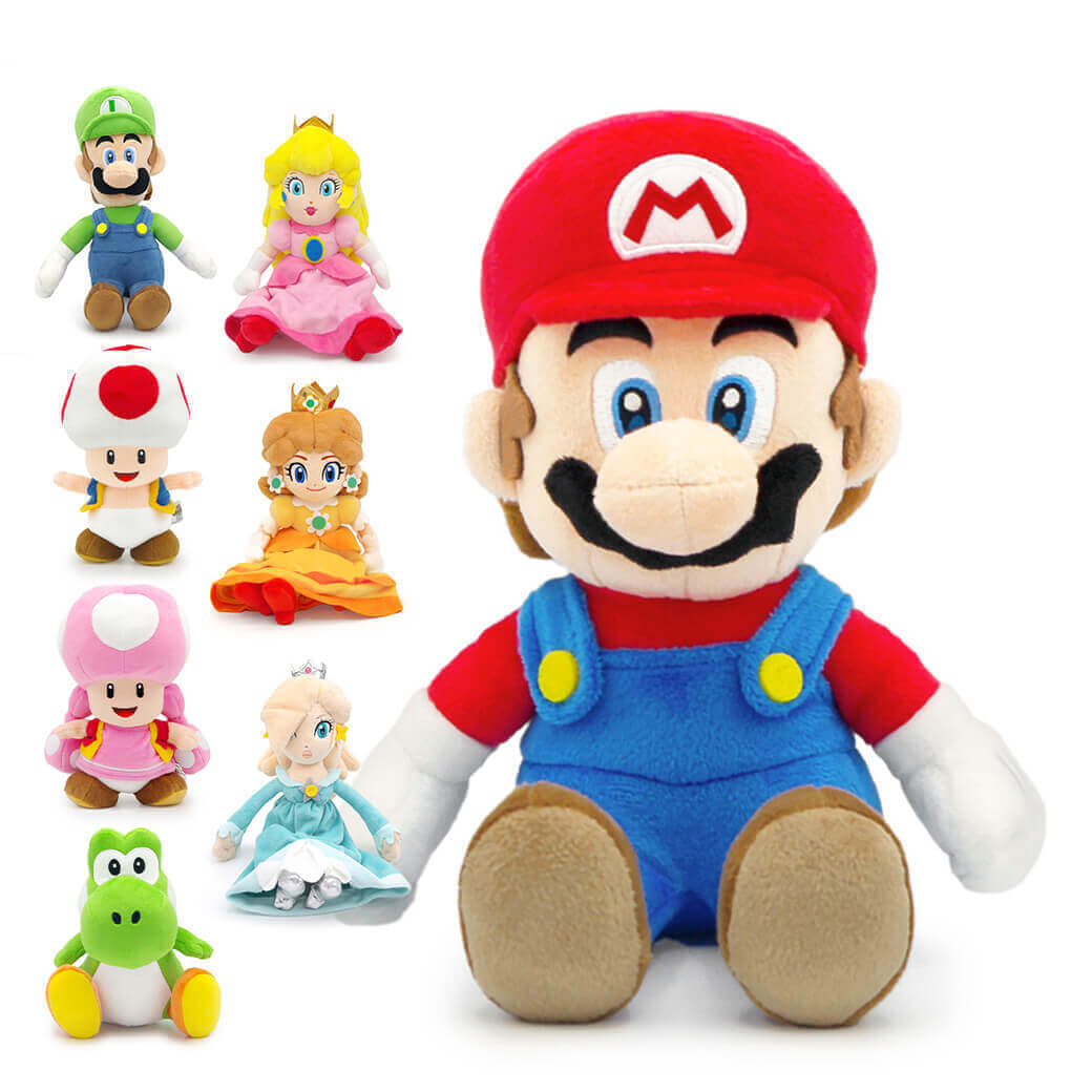 送料無料】ぬいぐるみ電報「スーパーマリオ ALL STAR COLLECTION