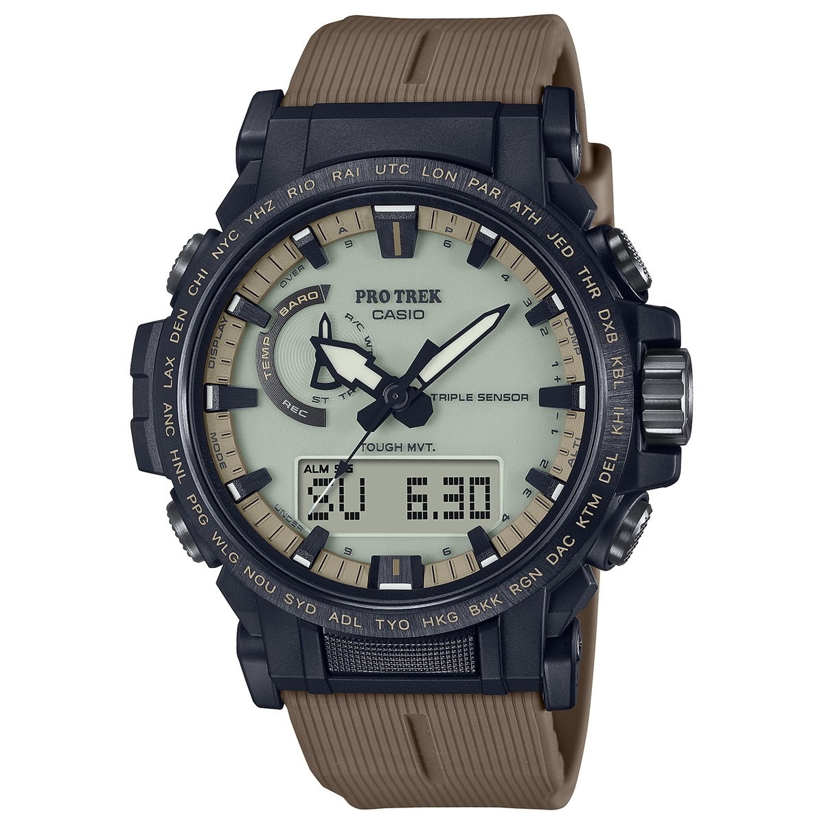 カシオ プロトレック CASIO PRO TREK 電波 ソーラー 腕時計 メンズ