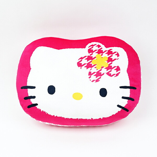 サンリオ ハローキティ カオハナ ダイカットクッション (ピンク
