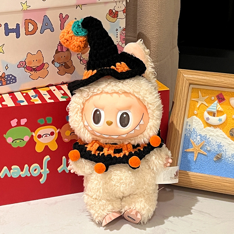 LABUBU ラブブ 2点セット ぬいぐるみ用服 洋服 ぬい服 ぬいぐるみ 着せ