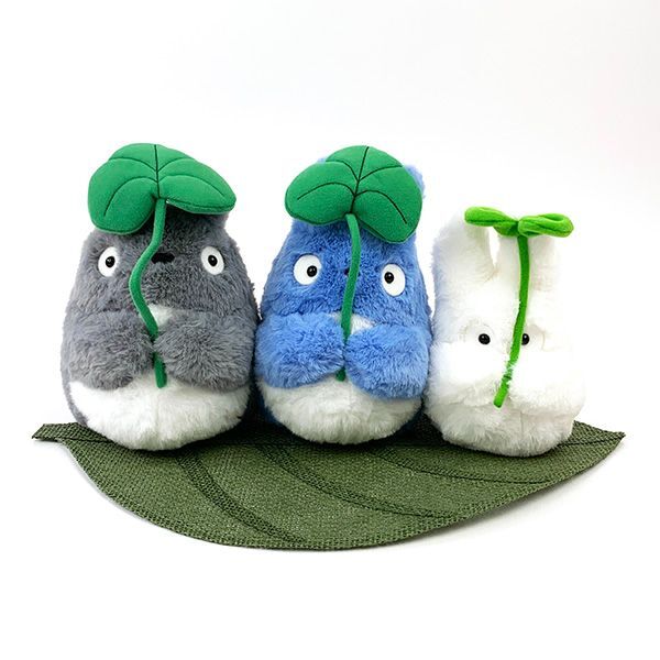 となりのトトロ なかよし中トトロ 葉っぱ持ち ぬいぐるみ スタジオ