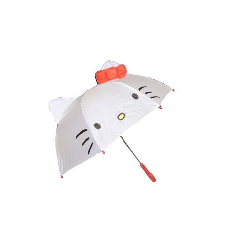 ハローキティ 耳付き傘 19295 キッズ傘 - 【Fillheartフィルハート