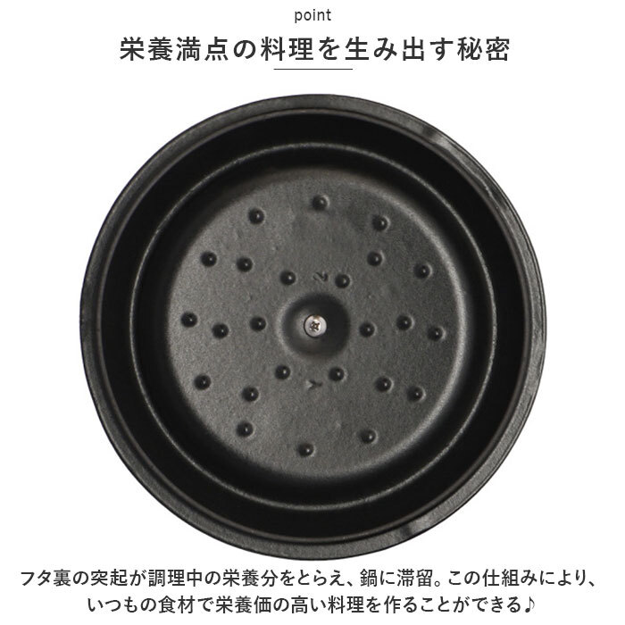 LAVA ラヴァ ラウンドキャセロール 20cm 通販 LV0078 LV0004