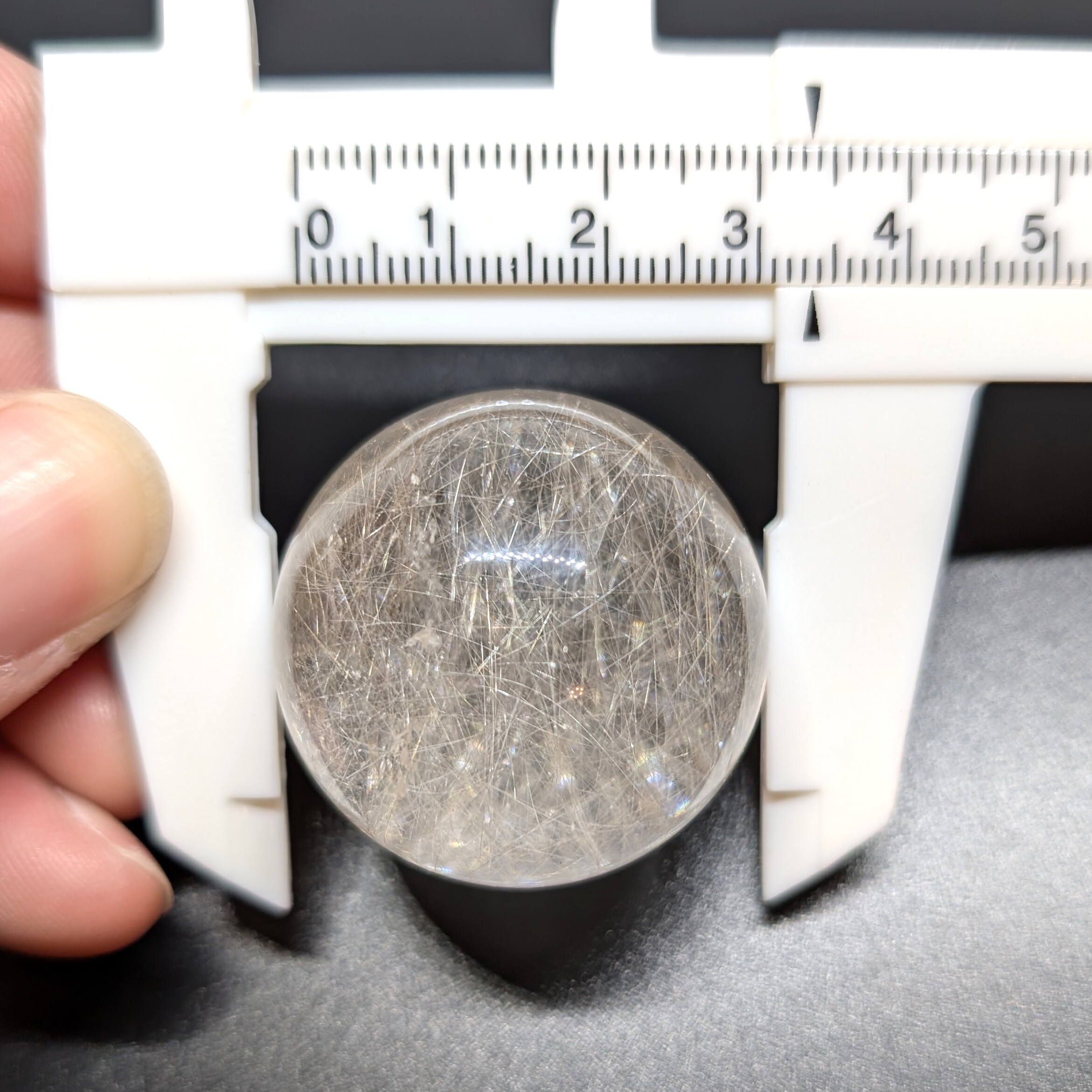 ルチルクォーツ スフィア 33ミリ 最強針水晶 エナジー 天然石 ストーン