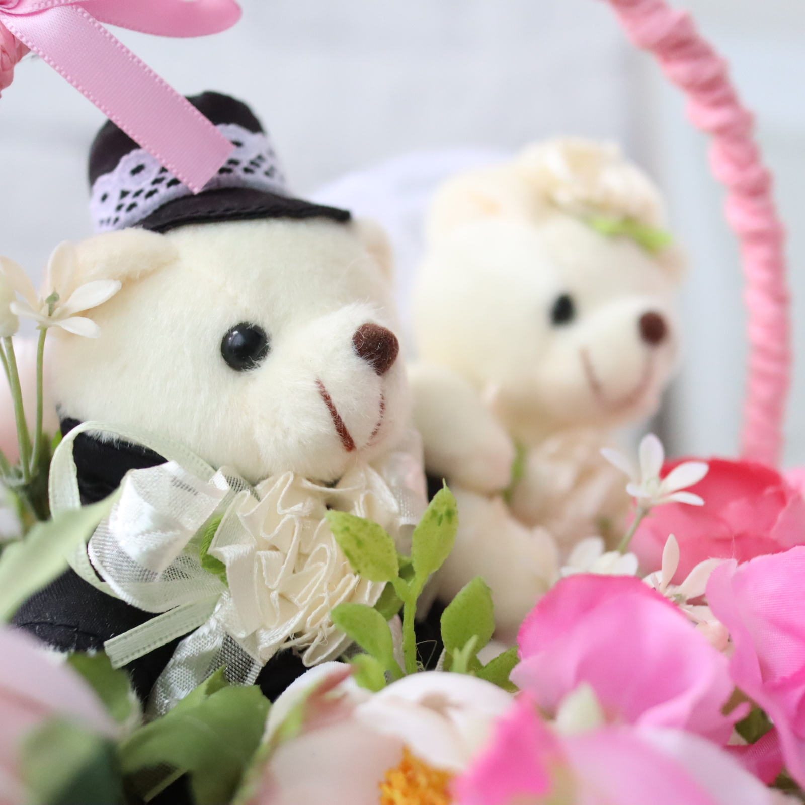 ウェルカムベア 結婚祝い サプライズ ウェルカムスペース 前撮り