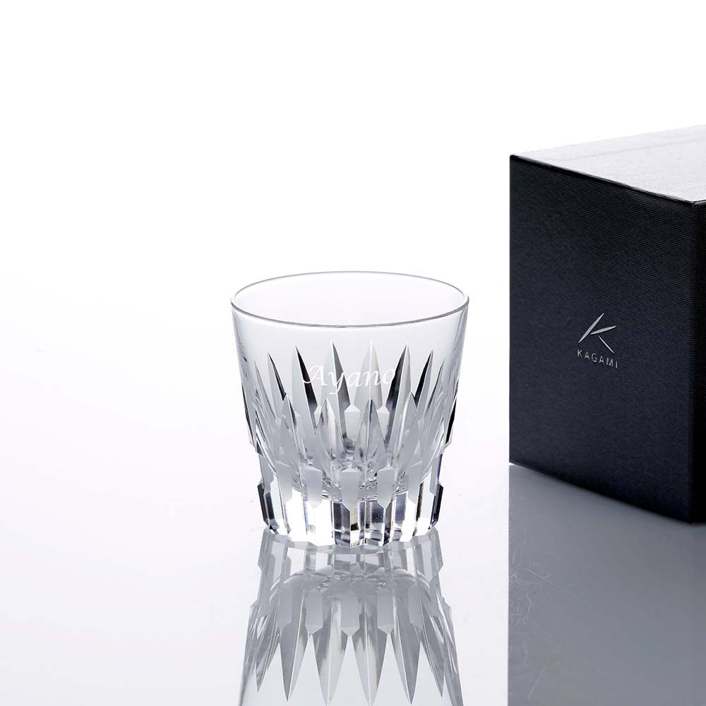 KAGAMI カガミクリスタル ダブルウィスキー 校倉 120ml [T481-312] 名