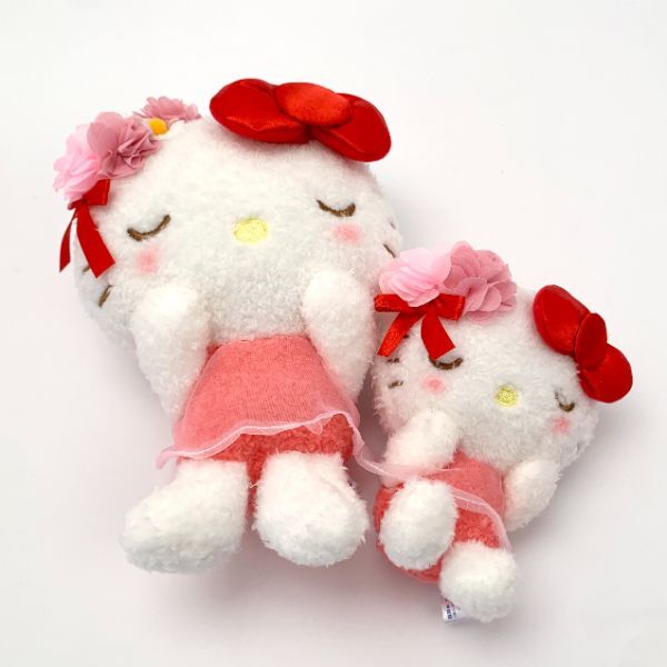 サンリオ ハローキティ サンリオ フラワーリボン S キティ ぬいぐるみ