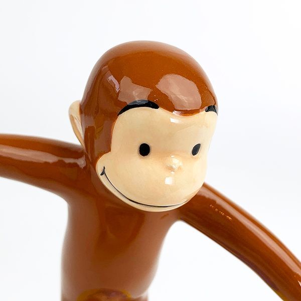 おさるのジョージ おさるのジョージ 貯金箱 クラシックジョージ 貯金箱