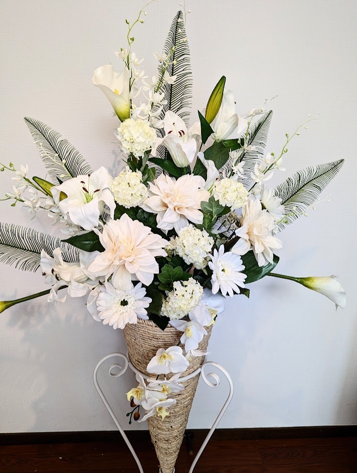 花 スタンドフラワー 開店花 イベント 会場 アレンジフラワー 結婚式