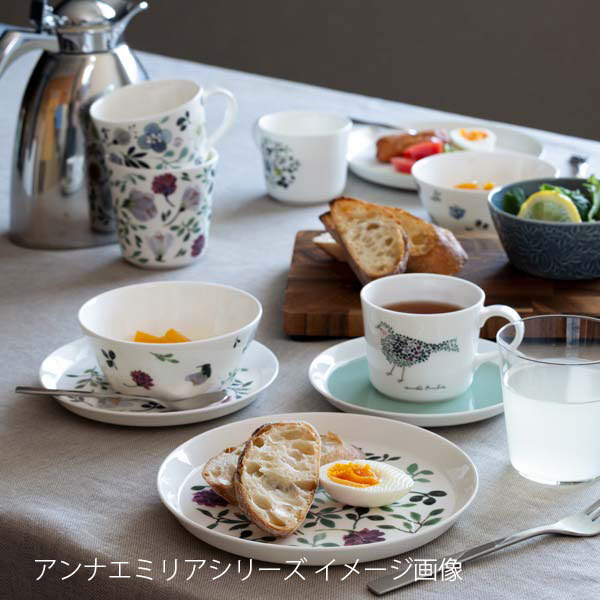 アンナエミリア プレート(グランドマザーズブーケ) 19cm 電子レンジ