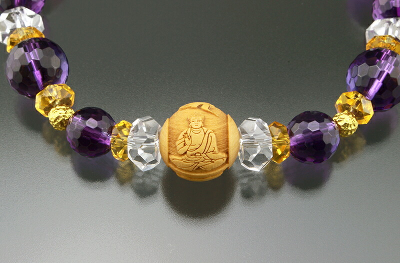 パワーストーン 天然石 お守り 御守り ブレスレット / 祈祷済み