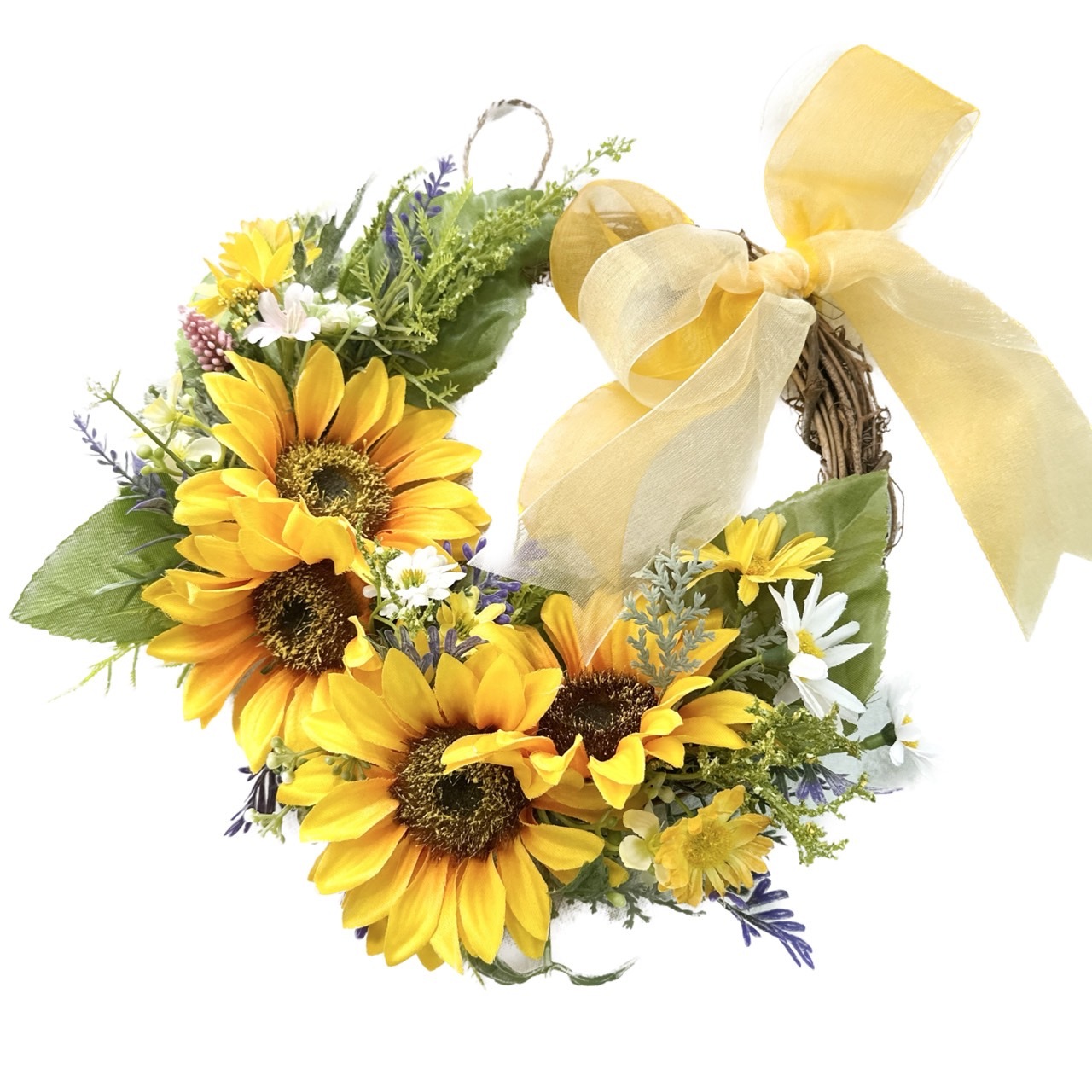 向日葵のハーフリース ひまわり ヒマワリ 夏 アーティフィシャル