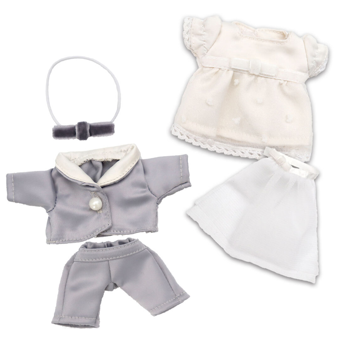 6点までメール便可] ぬいぐるみ用 ウェディング コスチューム ぬい服