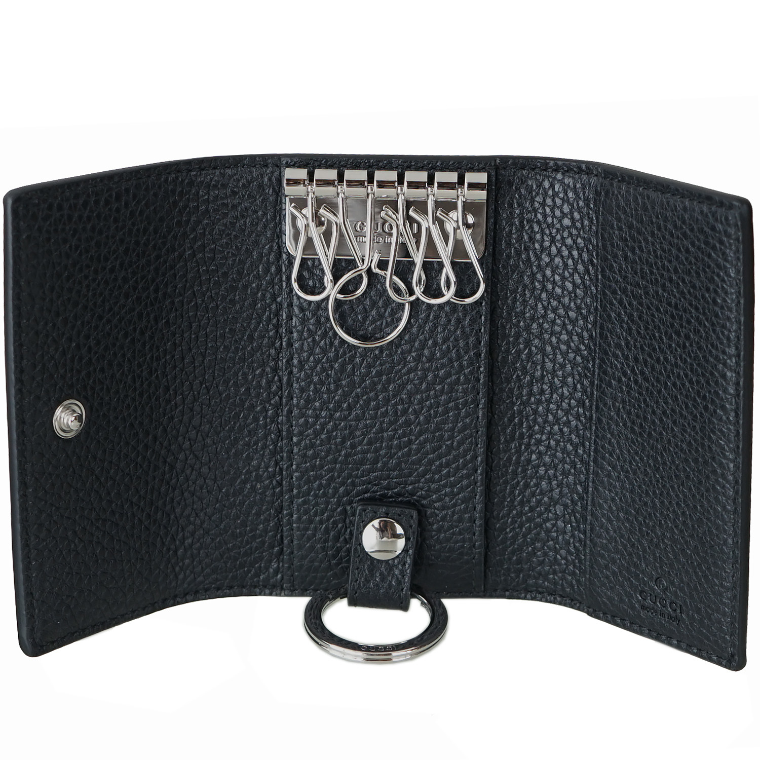 グッチ GUCCI キーケース メンズ レディース ダブルG カーフレザー 本