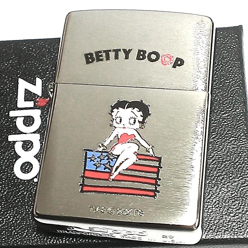 ZIPPO ライター Betty Boop 可愛い 90周年 フラッグ ベティ・ブープ