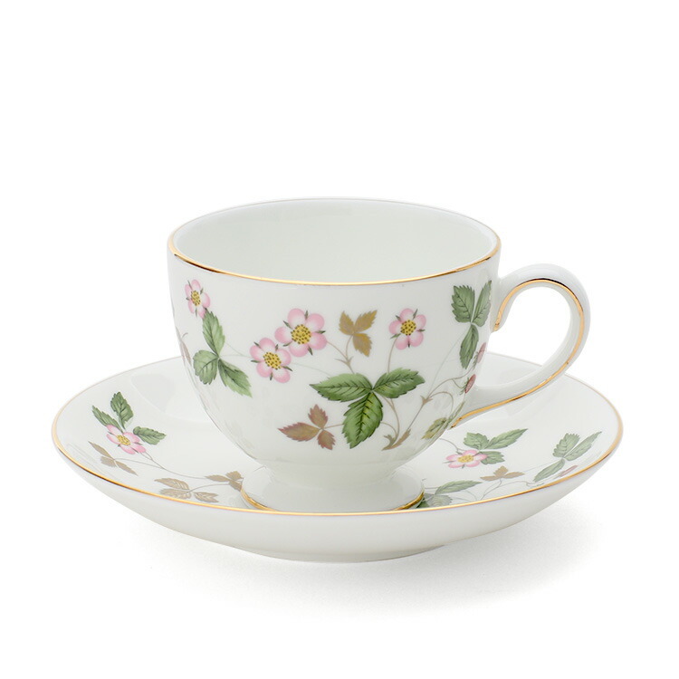 ウェッジウッド ワイルドストロベリー ティー＆コーヒー(兼用)カップ