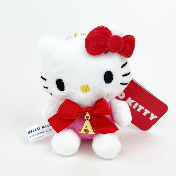 サンリオ ハローキティ イニシャルマスコット A キーホルダー ボール