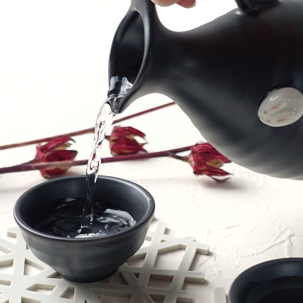 美濃焼 うさぎ 酒器セット おしゃれ 盃 徳利 おちょこ セット 持ち