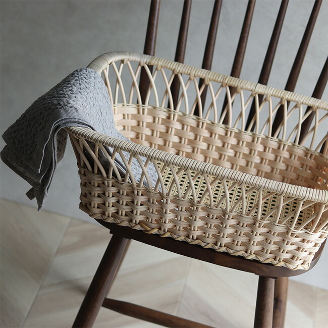 即納 ツルヤ商店 籐脱衣かご 矢来 角型[籐 ラタン カゴ バスケット