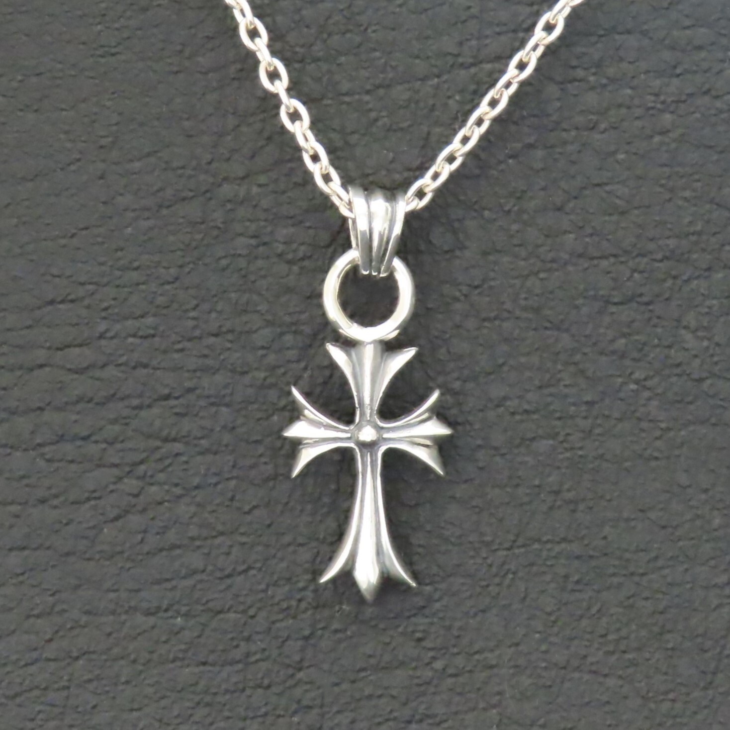 クロスネックレス シルバー925 【刻印無料】 十字架 クロス ネックレス