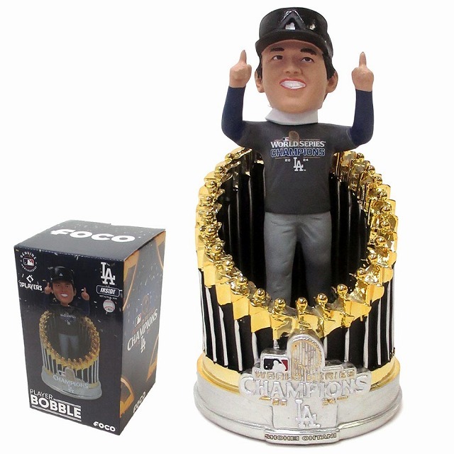 大谷翔平選手 ドジャース MLB 「トロフィー ボブルヘッド」 2024