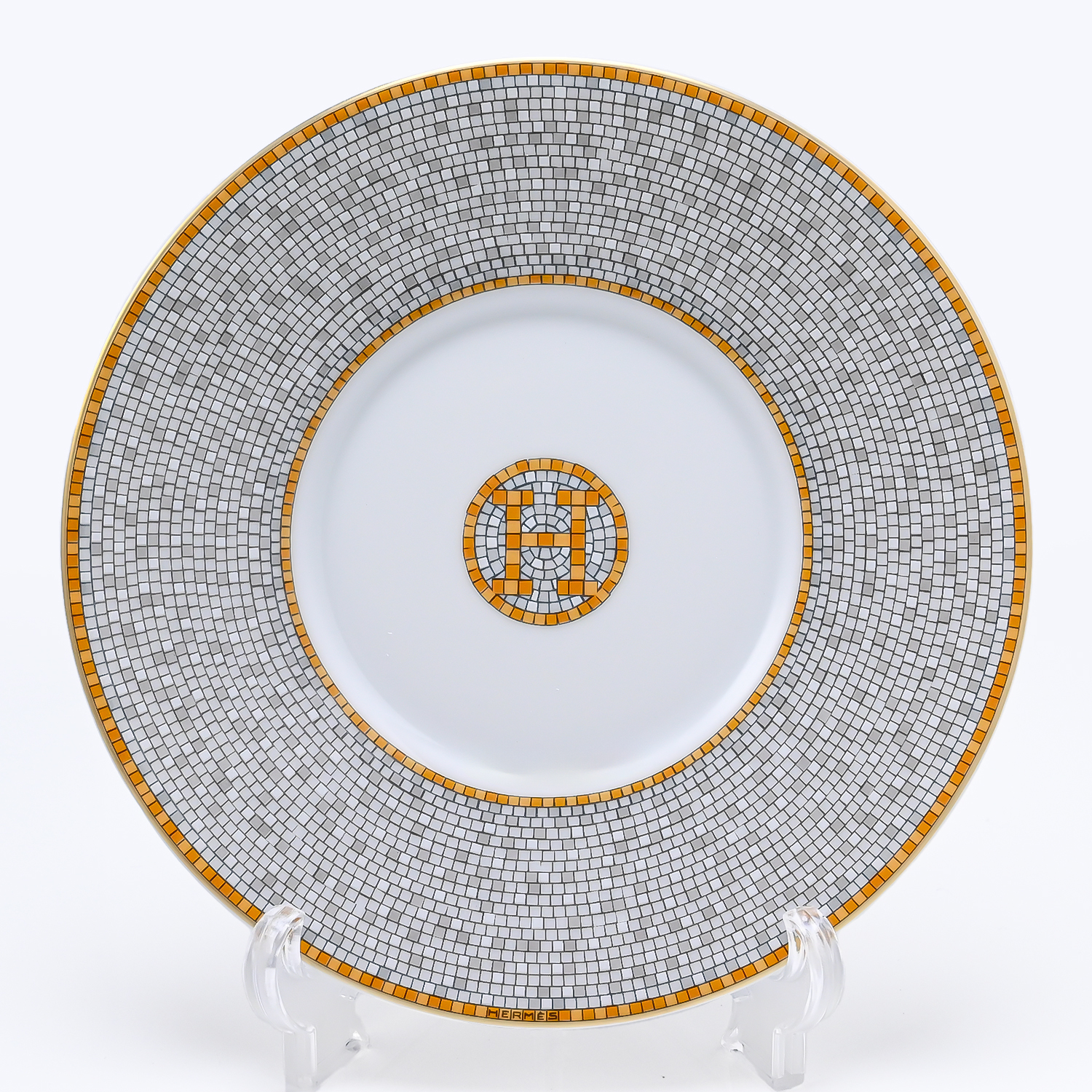 名入れ無料】 エルメス 食器 HERMES モザイク ヴァンキャトル 026016P2