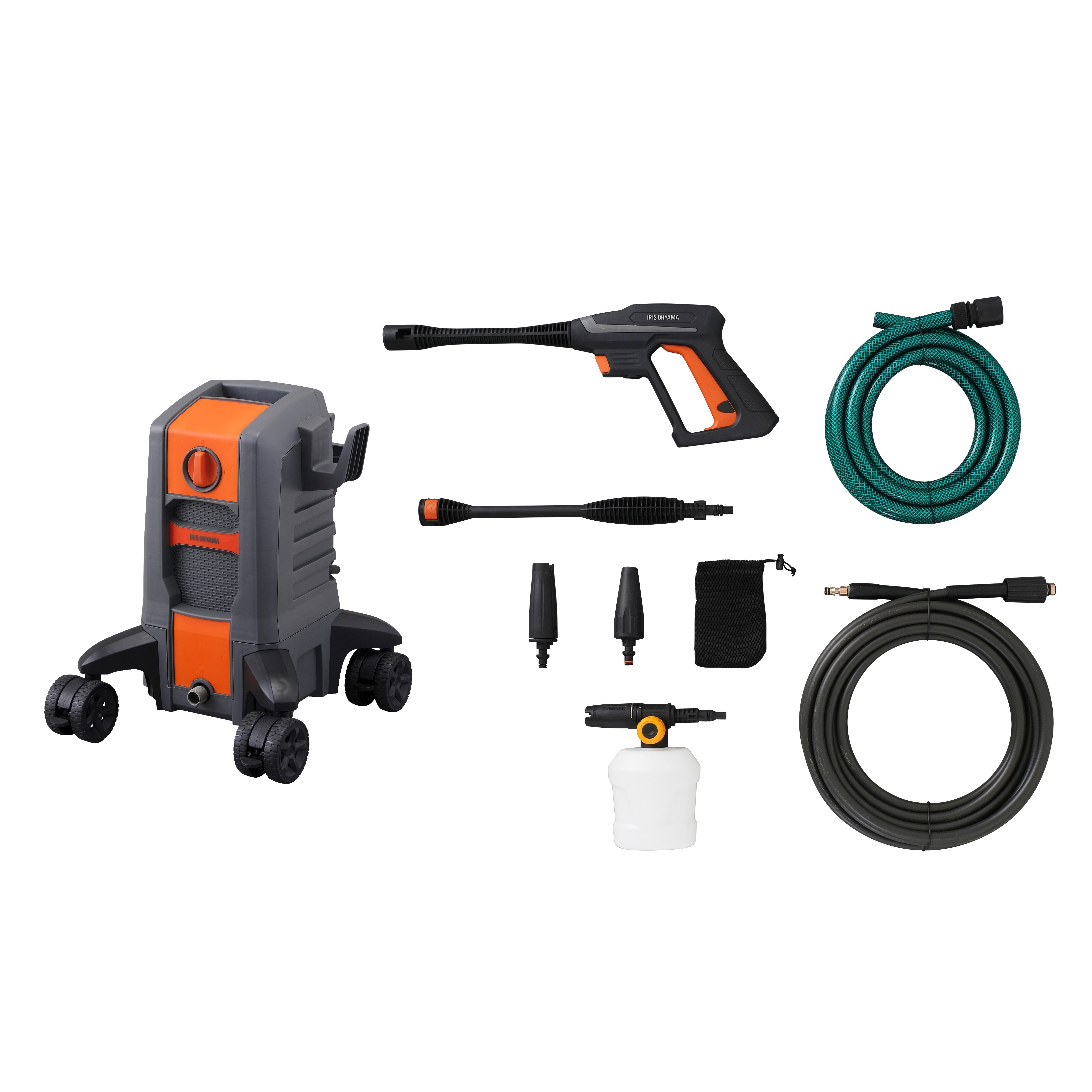 公式】高圧洗浄機 アイリスオーヤマ 洗車 静音 強力 コンパクト FBN