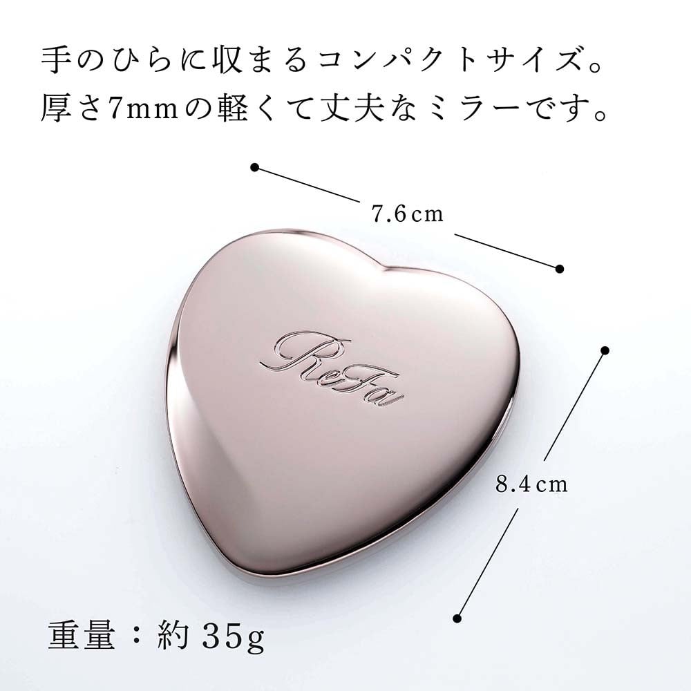 ReFa リファ ハートコーム アイラ・ハートミラー ローズゴールド 2点