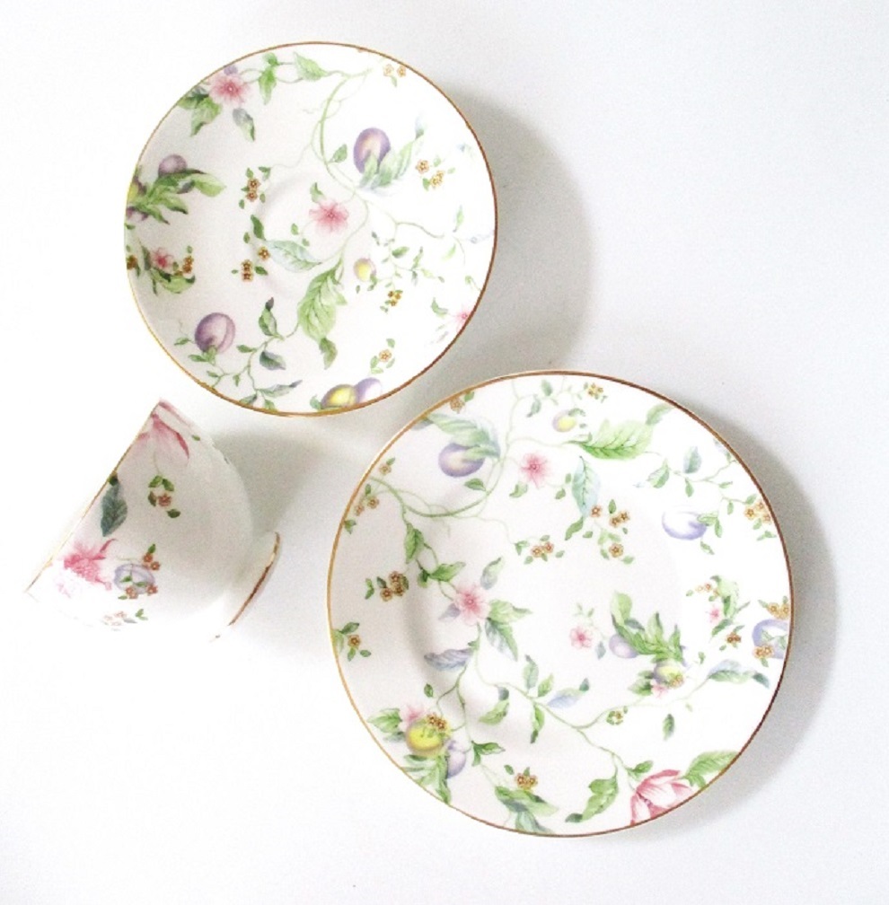 ウェッジウッドWEDGWOOD スウィートプラム ハニーセット（ペアブランド